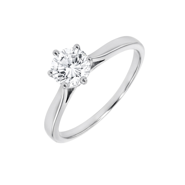 Acheter Solitaire diamant 0.90 carat or blanc 3.01g Comme neuf - 3900,00 € Solitaire diamant 0.90 carat or blanc 3.01g Comme neuf - reconditionné disponible sur Gemme Les Bijoux